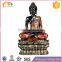 Factory Custom made best home decoration gift polyresin resin laughing buddha garden statues