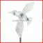 Solar Powered Hummingbird Butterfly & Dragonfly Garden Stake Light with Color Changing LED Outdoor Solar Landscape Light Yard La
