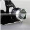 2x18650 rechargeable li-ion batteries ultrabright XML-T6 LED headlamp