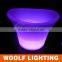 Bar Used Wine Cooler LED Color Changing Glowing Ice Bucket