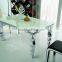 TH325 White Marble Table and Chair