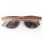 High quality sapele wood-framed lenses sunglasses