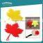 Toprank Multifunctional Maple Leaves Shaped Easy Cleaning Kitchen Dish Brush Fruit Scrubber Soft Silicone Potato Vegetable Brush