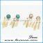 Natural Turquoise Stone Earring, Natural Stone Earring
