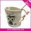 Cheap Cat Sublimation Ceramic Color Mugs with Spoon