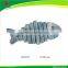 natural wooden wooden wall fish decoration