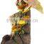 Garden Fairy with Sunflowers Handmade Fairy Garden Water Fountain