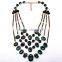 Professional statement jewelry Manufacture All in Stock Accept Small orders Crystal Charm pendant necklace jewelry