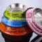 Hot Selling Cheap Price Color Printed Stainless Steel Pet Bowl With High Quality/stainless Steel Dog Bowl
