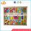 Wholesale DIY beautiful wooden beaded toy decoration cute baby wooden beaded toy W11E008