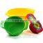2017 GOOD QUALITY RAINBOW 10PCS MEASURING CUP MEASURING SPOONS