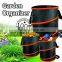 Multipurpose 10 Gallon Garden Organizer [Camping Trash Bag] Foldable Premium Storage Automatic Instant Pop-Up Light Portable Ham