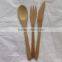 bamboo spoon fork knife/bambu dinner sets