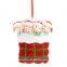 Baby In Bed Family Of 6 Personalized Christmas Tree Ornaments