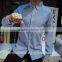 Button down collar mens oxford shirts slim fit casual dress shirts