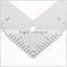 Kearing 24'' / 14'' Fashion Design 5124A Garment Ruler Vary Form Curve Ruler L square # 5124A