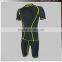 Slim Fit Sexy 85%polyester 15% Spandex Compression Short Shirts and Shorts,Custom O-Neck / V-Neck MMA Rash Guard