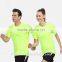 custom cotton fit running t-shirt with short sleeve