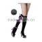 Diamond Pattern Knee High Slimming Compression Socks