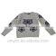 2014 Hot sale jacquard knitting pattern children 's sweater