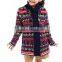 Latest Color Combination Open Chest Sweater For Kids