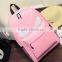 New Fashion little monster backpack soft leather devil eyes bag-3