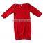 2017 red festival infant& toddler clothing babies pajamas wear baby santa romper