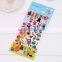 Children puffy sticker ,multicolor decoration stikcer bubble DIY sticker for education