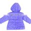 printed padding girls winter coats factory shishi fujian