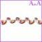 2014 new products wave ribbon zig zag grosgrain ribbon