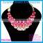 Sunshine colorful statement necklace 2015 maxi necklace