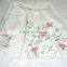 linen floral sequin scarf