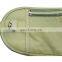 Travel Beige Buckle Design Ripstop Nylon Rfid Safe Money Belt