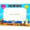 custom cute undersea world theme children pvc picture frames for promotional gifts