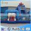 2017 Ocean Theme Inflatable Combo Game Fish Playground with Slide