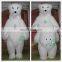 New arrival!!HI CE inflatable panda polar mascot costume for adult size,inflatable bear mascot costume for event