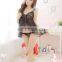 Chaozhou Wholesale Fashion Strapless New Ladies Little Girls Lace Sexy Black Transparent Sex Underwear