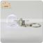 charming Wedding Favors Personalized logo Key Chain /OEM logo printing LED Light Crystal Keychain
