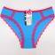 Yun Meng Ni Sexy Underwear Side Lace Trim Briefs Soft Cotton Women's Sexy Panties