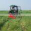 MAP504 small agricultural tractor loader and backhoe with mower