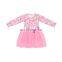 New Arrival Ostrich And Plant Lovely Girls Dress Accessary Baby Girl Clothes For Party Wear