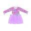 New Arrival Ostrich And Plant Lovely Girls Dress Accessary Baby Girl Clothes For Party Wear