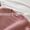 Solid color long sleeve girls pullover loosing casual 100% cotton sweater
