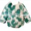 Warm Jacquard Outwear Clothes Baby Girls Autumn Kids Fashion Warm Coat Jacket Thick Outdoor Wear Winter Girl Faux Fur Thick Coat