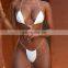 Women Bandeau Bandage Bikini Set Sexy Halter Swimsuit Push-Up Triangle Swimwear Tong Bikini Beach Bathing Suit Biquinis S-L #A