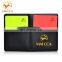 Portable Soccer Referee Warning Wallet Cards Wholesale