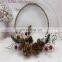 Christmas Pinecone/Cotton And Berry Wreath Copper Wire String Light