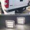 Carest 1Pair Car LED Tail License Plate Light Canbus For Toyota Tacoma 2016-2019 Tundra 2014-2019 Number Plate Lamp Bulb