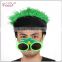 cheap adult funny party green hair wig hat
