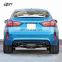 High quality Pp material X6M style body kit for BMW X6 F16 2013-2018 front bumper rear bumper side skirts and exhaust pipe